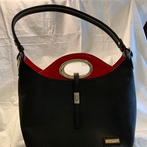 Black & red detachable bag.brand new without tags